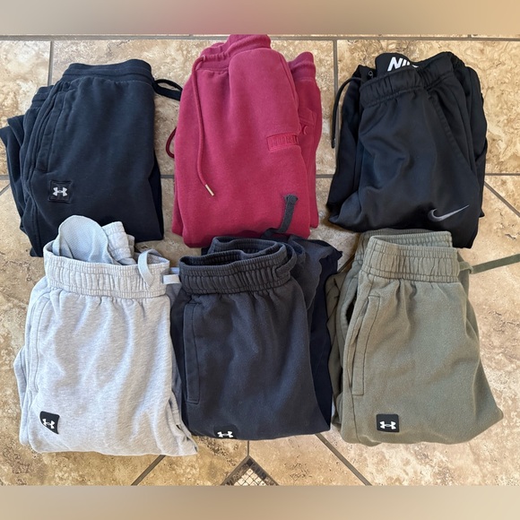 Under Armour Other - Under Armour sweatpants fleece Jogger bundle men’s small sweats